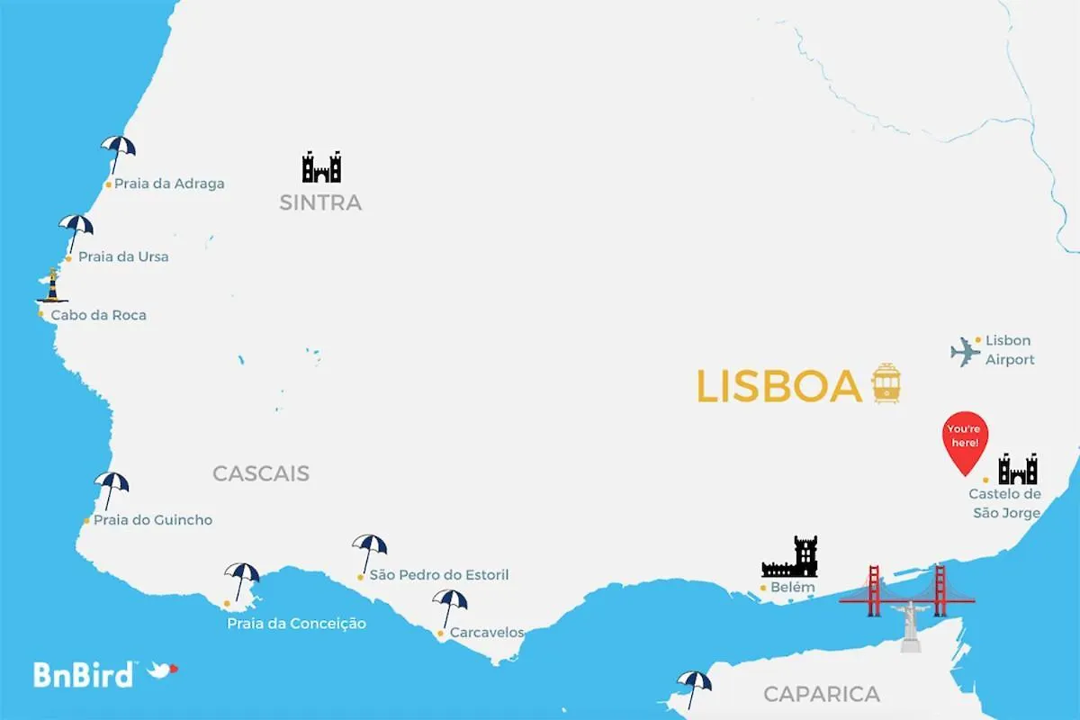 Appartamento Sao Jose 2Br At City Center Lisbona
